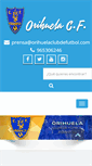 Mobile Screenshot of orihuelaclubdefutbol.com